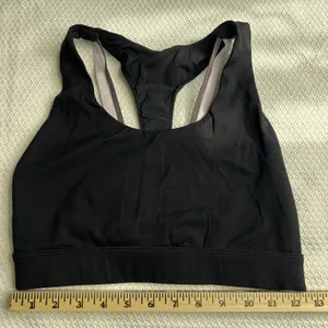 Fabletics Womens Black Multicolor Sports Bra With Pads Size‎ POSSIBLY medium thumbnail 1