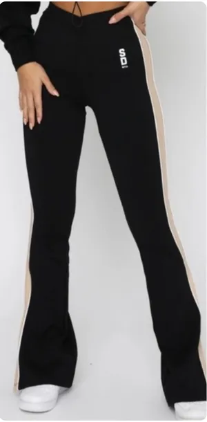 Sarahs Day x White Fox SDXWFA Womens Undercard Pants Flare Leggings Athleisure S thumbnail 1