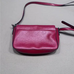 DKNY Sutton Red Leather Bryant Flap Crossbody thumbnail 3