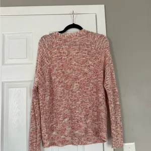 Time and Thru Pink Cardigan Sweater Cozy Front Button Down thumbnail 8