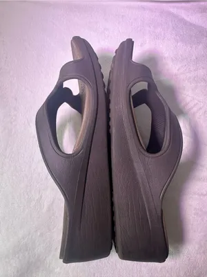 CROCS Women's Wedge Slide Sandal in Olive thumbnail 8