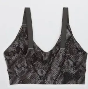 Aerie OFFLINE Real Me Ballet Back Sports Bra Medium thumbnail 1