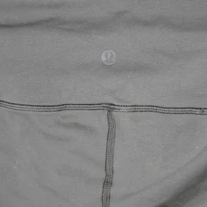 Lululemon Green Mesh Panel Cropped Leggings‎ Womens Size 6 High Rise thumbnail 3