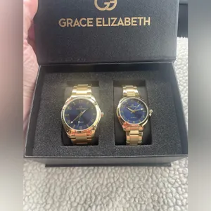 Grace Elizabeth set of his and hers gold watches thumbnail 4