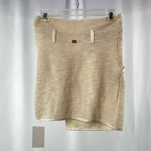 NWT For Love and Lemons x Free People Knitz Andi Mini Skirt in Cream‎ Size XS thumbnail 6