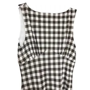 With Jean Cassia Dress Size XXS Gingham High Neck Mini thumbnail 5
