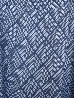 NWOT Lulu's Cambria Blue Print Mini Dress thumbnail 5