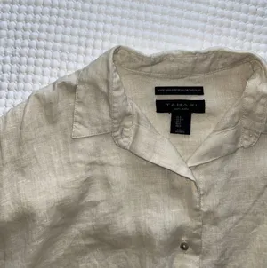Tahari Linen Button Down thumbnail 2