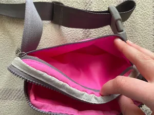 Rare Lululemon Pink and Grey Everywhere Belt Bag thumbnail 4