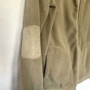 Calvin Klein performance brown beige fur lined jacket full‎ zip women's size M thumbnail 4
