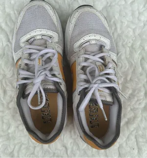New Balance Womens Running Sneakers Walking W0040W Abzorb White Yellow thumbnail 2