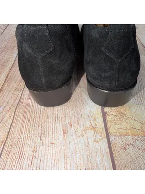 Frye Billy Shootie Booties Black Suede Size 9.5 thumbnail 5