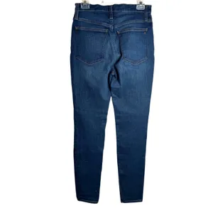Madewell 10in High Rise Skinny Jeans Womens 28 Dark Indigo Denim Indie Sleaze thumbnail 2