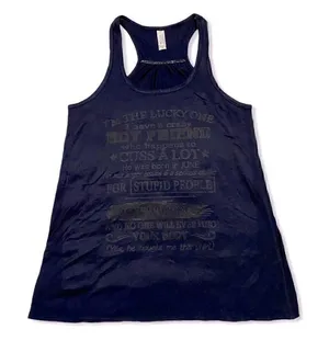 Bella + Canvas Crazy Boyfriend Racerback Tank! thumbnail 1