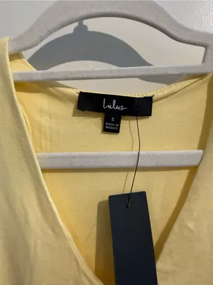 Lulu's Pale Yellow Cropped Tank Top thumbnail 3