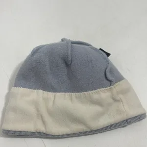 The North Face 100% Wool Blue Stripe Ski Hike Outdoor Warm Beanie Hat‎ Toboggan thumbnail 8