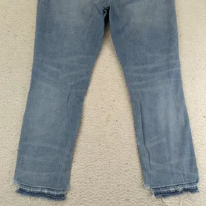 J Crew Slim Boyfriend Jean Women's Size 28‎ Light Wash Distressed Raw Hem Denim thumbnail 9