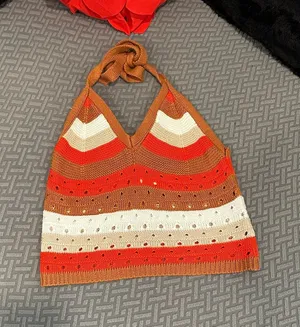 Crochet halter top thumbnail 1