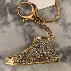 Converse diamond and gold accent bag charm LAST ONE . thumbnail 2