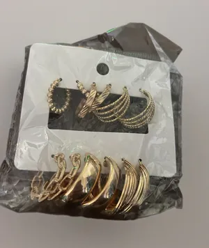 Gold Boutique Earrings thumbnail 1