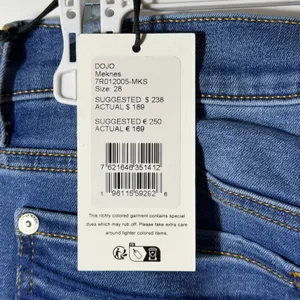 NWT 7 For All Mankind Tailorless Dojo Wide Leg‎ Trouser Jeans Mid Rise 28 thumbnail 8