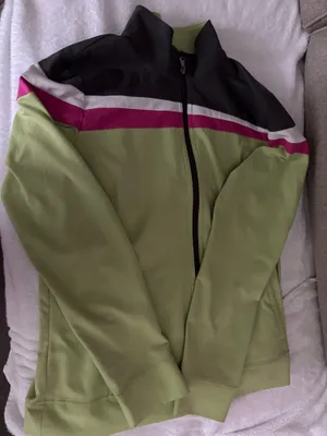 Work out jacket with zip Green Size L thumbnail 1