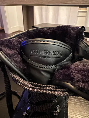 Black Weatherproof Boots thumbnail 7