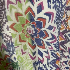 Maeve Bryanna Dolman Sleeve Geometric Blouse thumbnail 6