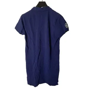 Polo Ralph Lauren USRL 67 shirt dress nautical crest patches women's size large thumbnail 2