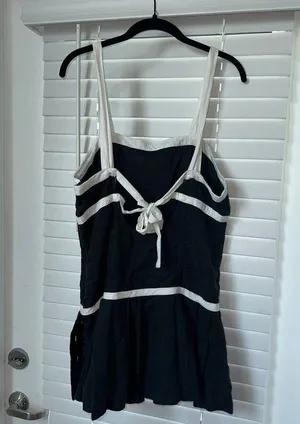 Kimchi blue black and white dress nwt thumbnail 4
