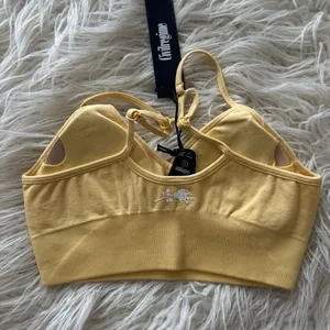 Civil Regime Pastel Yellow Kelly Seamless Bra Size Small thumbnail 4