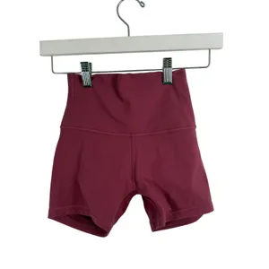 Lululemon Align Short 4" Nulu Shorts Plum High Rise Gym Yoga Active Womens 2 thumbnail 2