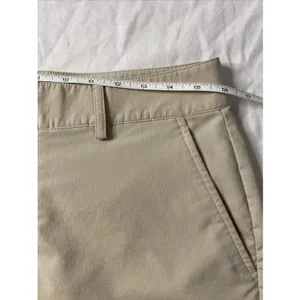 Under Armour Golf Pants‎ Women 32 Khaki Beige Stretch Chino Performance Trousers thumbnail 5