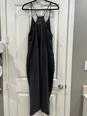 Free People Movement Hotshot Onesie – Washed Black – Size XS thumbnail 4