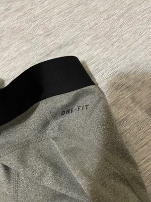 Nike Grey  Pro Dri Fit Shorts thumbnail 7