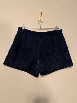 Athleta Farallon Camo Shorts Blue Size 10 Tall thumbnail 2