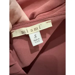 Rust Pink Long-Sleeve Blouse with Open Back Detail By Miami‎ S thumbnail 5