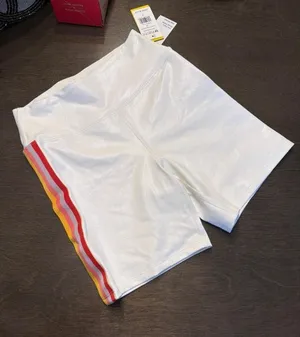 Eleven by Venus Williams Candy Dreams biker shorts women's small nwt thumbnail 1