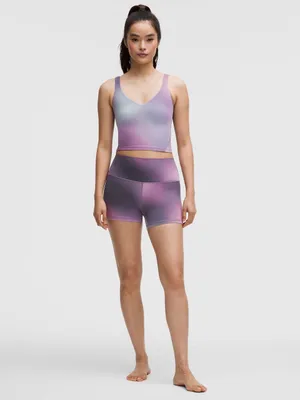 Lululemon Align High Rise Short Aurora Haze Purple Multi Size 12 NWT thumbnail 4