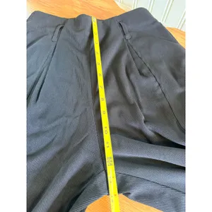 NWT Halara Black Ribbed Jodhpur Harem Pants Buckle Ankle XS thumbnail 6