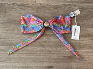 NWT Runaway The Label Diaz Iris Brazil Top, Size Small thumbnail 1