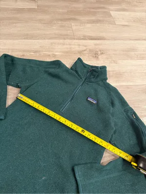 Patagonia Women's Better Sweater in Forest Green Size Large thumbnail 5