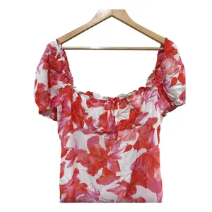 WAYF Felicity Floral Print Midi Dress Size Large‎ thumbnail 5