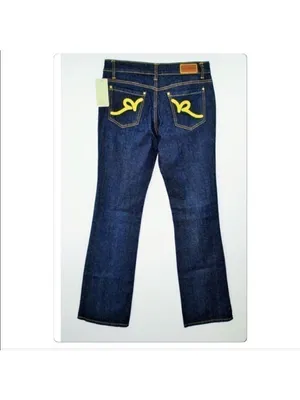 Vintage Y2K Rocawear dark wash boot cut jeans size 28 NEW thumbnail 2