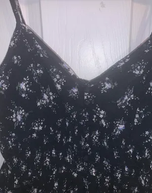 Navy Floral Tank thumbnail 2