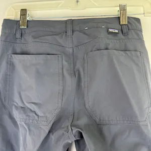 Patagonia Women's Grey Skyline Traveler Trouser Pants Size 0 thumbnail 5