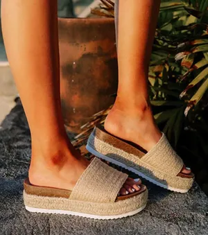 Soda Raffia Wedge Espadrille Sandal thumbnail 1