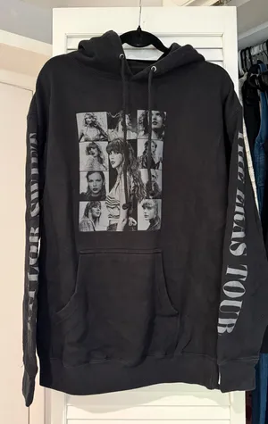 Taylor Swift Black Eras Tour Hoodie thumbnail 1