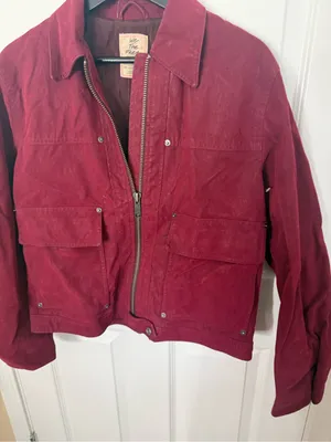 Free People We The Free Blair Vegan Suede Jacket in Dionysus S thumbnail 5
