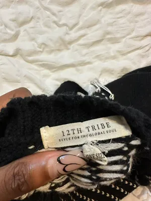 12th Tribe Tassel Sweater thumbnail 5